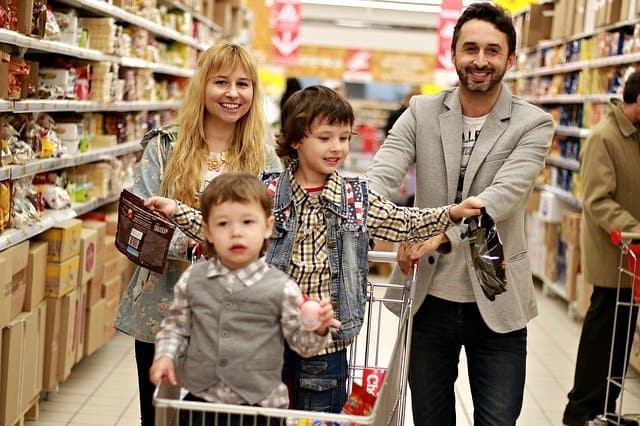 Samen boodschappen doen